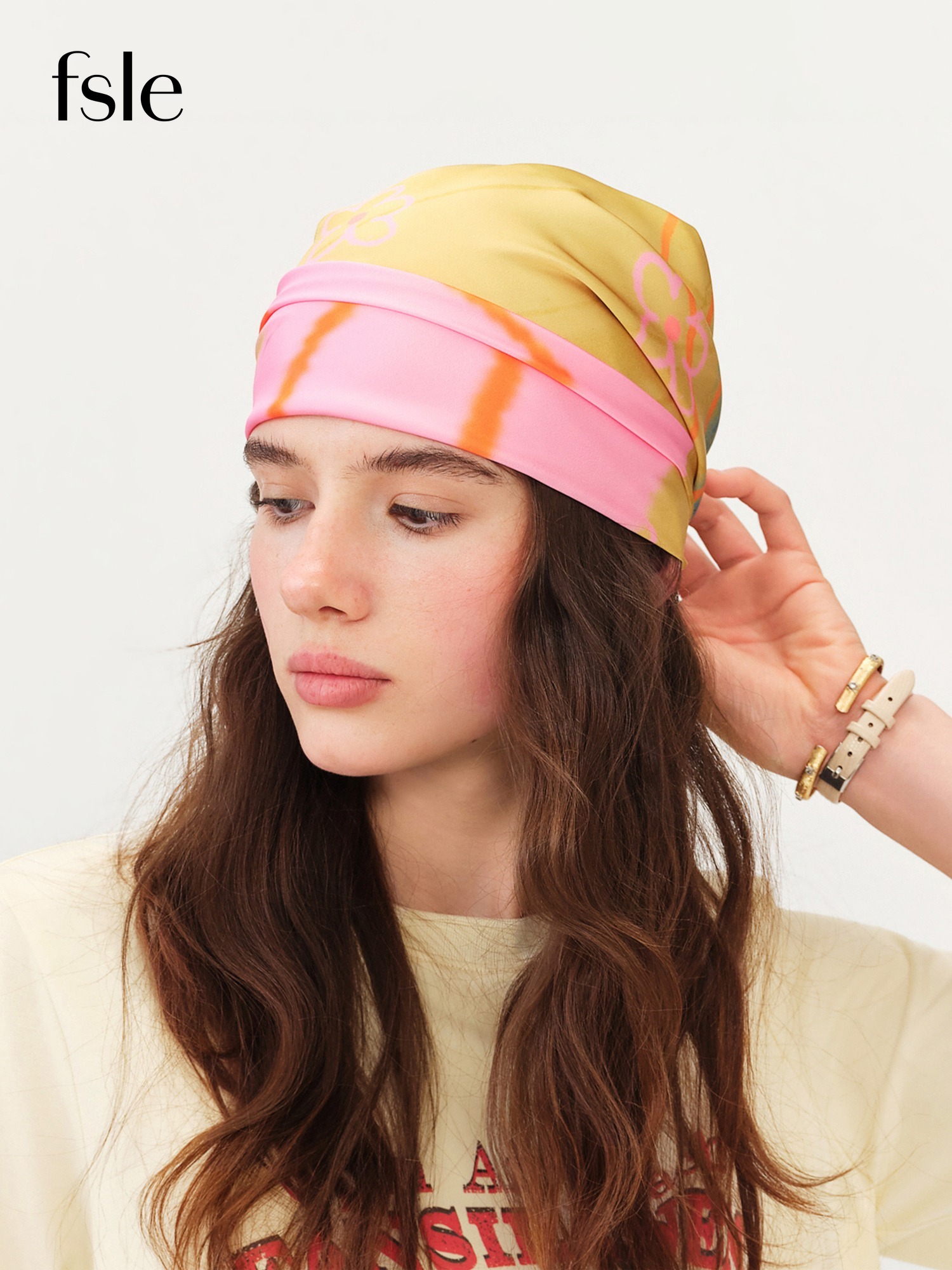 Ascot Neck Scarf - FSLE 2026 Summer Women's Square Love