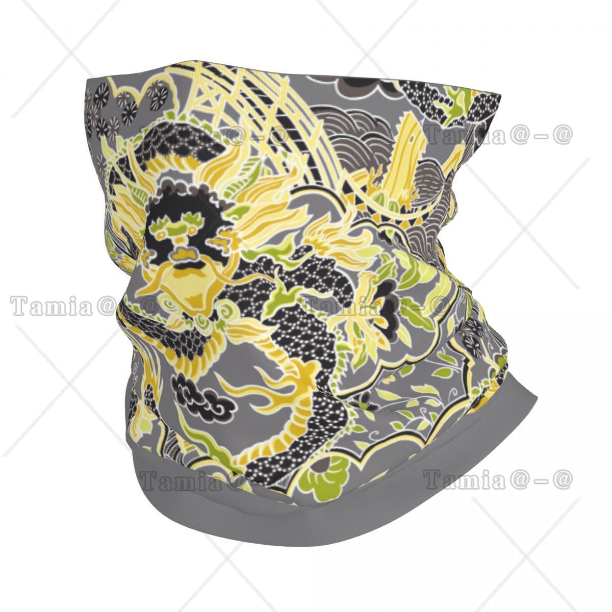 Custom Antique Chinoiserie Imp - Neck Warmer Tube ulasan dan harga
