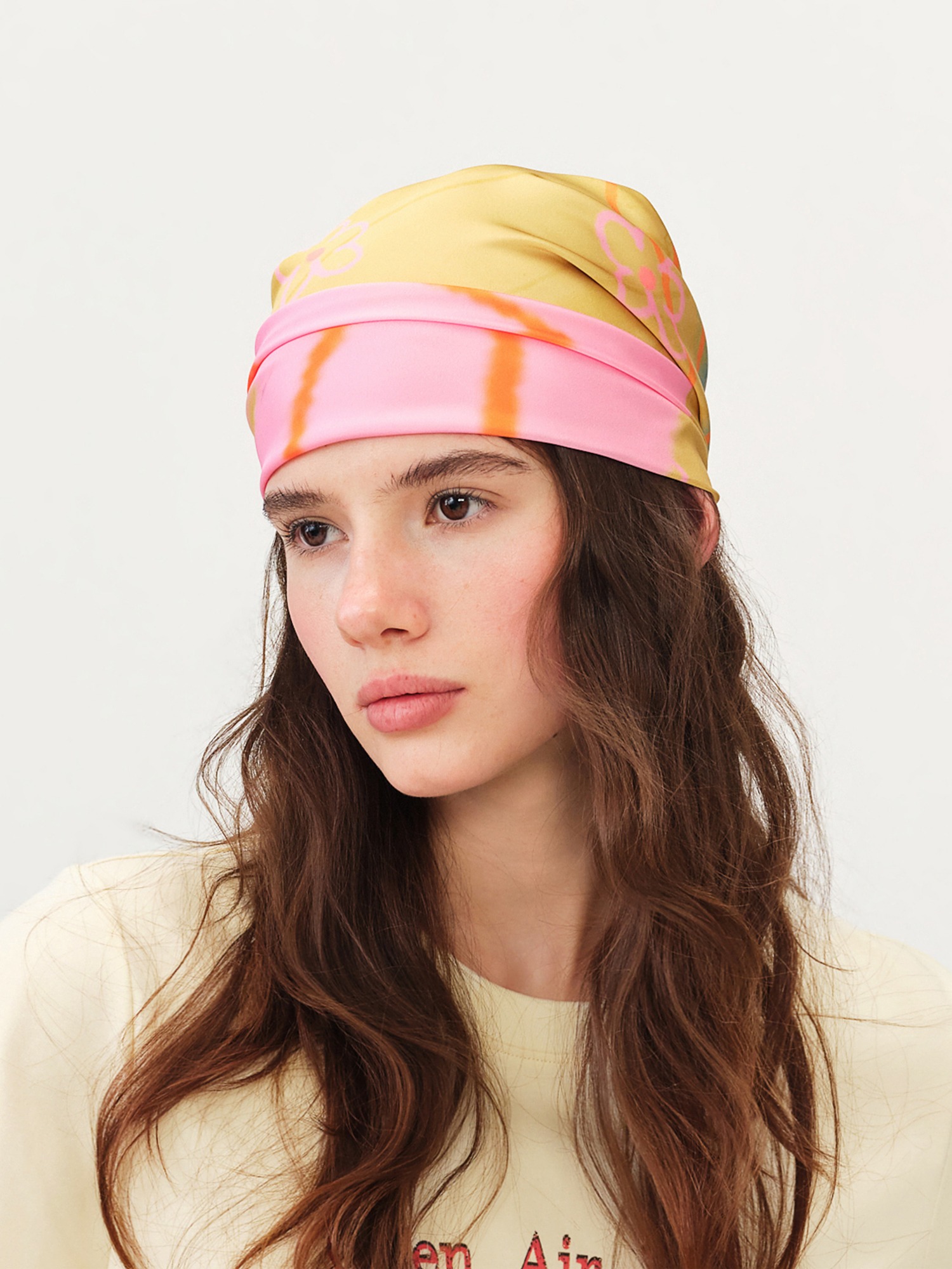FSLE 2026 Summer Women's Squar - Ascot Neck Scarf ulasan dan harga